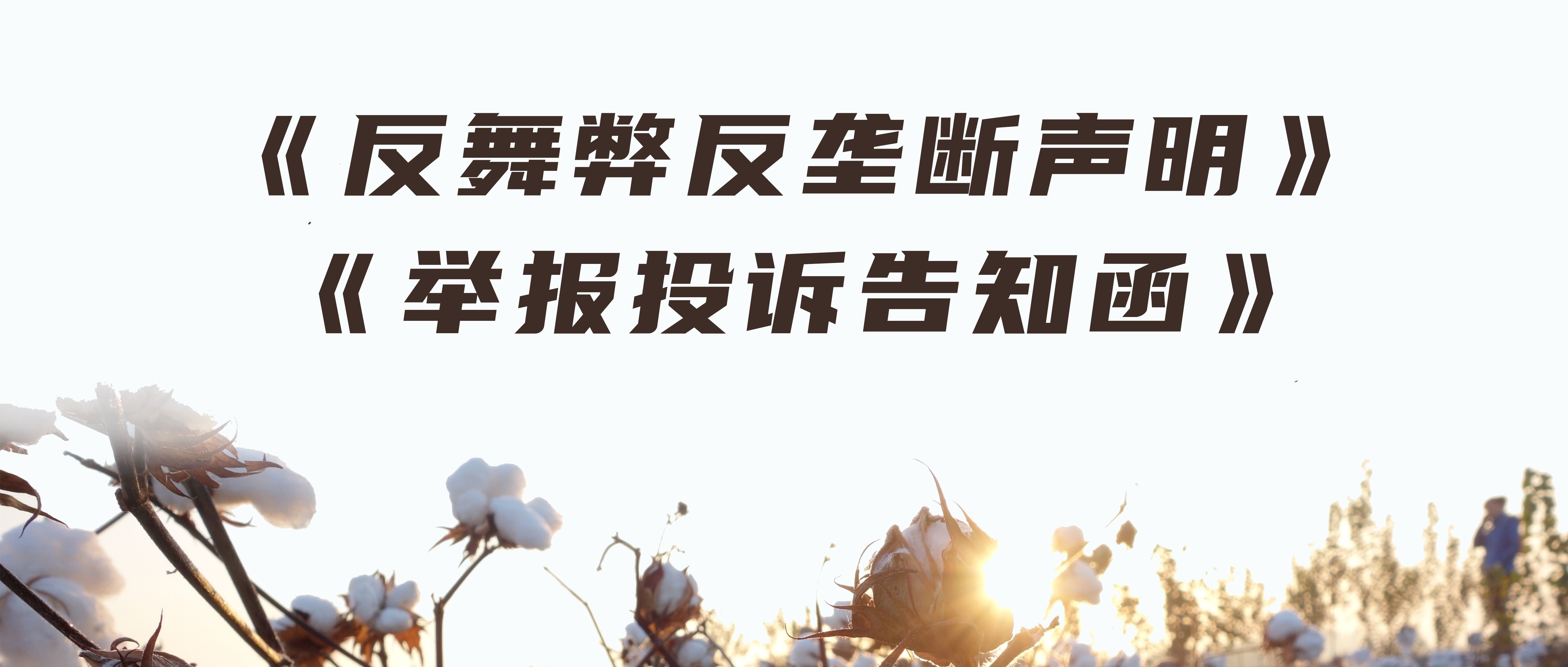 888官网反舞弊反垄断申明与举报投诉奉告函